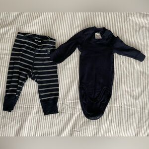 Polarn O Pyret Merino Wool Set 0-2 months